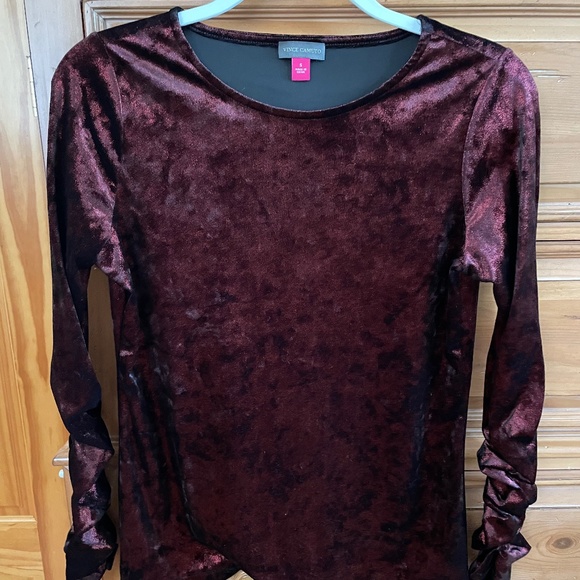 Vince Camuto velvet top - Picture 1 of 5